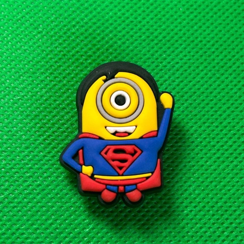 🌼 (5/$10 or 10/$15) NEW “Minion” Fun Croc Shoe Charm Collection